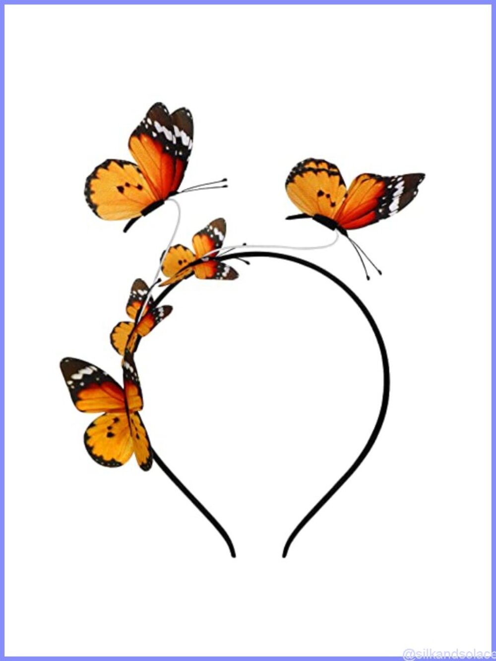 FOMIYES Butterfly Headband Fascinator Hat Festival Party Costume Headpiece